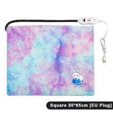 Load image into Gallery viewer, Waterproof Pet Heating Pad With Timer Cat Dog Heated Mat Temperature Adjustable Electric Blanket With Anti-bite Tube Dog Sleeping Supplies

