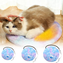 Load image into Gallery viewer, Waterproof Pet Heating Pad With Timer Cat Dog Heated Mat Temperature Adjustable Electric Blanket With Anti-bite Tube Dog Sleeping Supplies
