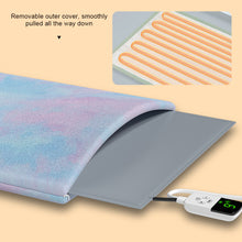 Load image into Gallery viewer, Waterproof Pet Heating Pad With Timer Cat Dog Heated Mat Temperature Adjustable Electric Blanket With Anti-bite Tube Dog Sleeping Supplies
