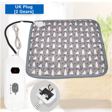 Load image into Gallery viewer, 30-50°C Waterproof Pet Heating Pad With Timer Cat Dog Heated Mat Temperature Adjustable Electric Blanket With Anti-bite Tube Dog Sleeping Supplies

