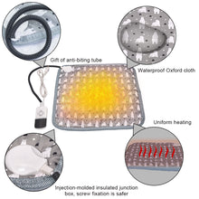 Load image into Gallery viewer, 30-50°C Waterproof Pet Heating Pad With Timer Cat Dog Heated Mat Temperature Adjustable Electric Blanket With Anti-bite Tube Dog Sleeping Supplies
