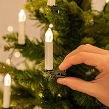 Load image into Gallery viewer, 1/2/3m LED Christmas Candle String Lights with Clips Battery Powered Flameless Candle Lights for Xmas Tree Holiday Wire Lighting Home Decor
