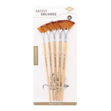Load image into Gallery viewer, Artist Nylon Brush Set Wood Handle Watercolor Brush Beginner Professional Wall Painting Acrylic Paint Board Tools Art Supplies

