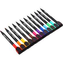 Load image into Gallery viewer, 1/6/12PCS Magnetic Whiteboard Markers Erasable Liquid Chalk Markers with Eraser Water-base Ink Quick Drying Office Supplies
