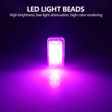 Load image into Gallery viewer, Remote Control Motorcycle RGB Warning Light Strobe &amp; Multicolor Flash for Navigation &amp; Riding Safety USB Rechargeable LED Light

