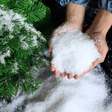 Load image into Gallery viewer, Christmas Instant Snow Powder Just Add Water Expanding Safe &amp; Fluffy Christmas Winter Village Displays Photography Props For Kids DIY Craft Holiday Decor
