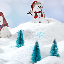 Load image into Gallery viewer, Christmas Instant Snow Powder Just Add Water Expanding Safe &amp; Fluffy Christmas Winter Village Displays Photography Props For Kids DIY Craft Holiday Decor
