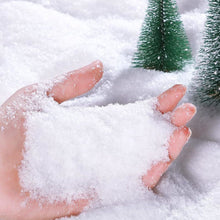 Load image into Gallery viewer, Christmas Instant Snow Powder Just Add Water Expanding Safe &amp; Fluffy Christmas Winter Village Displays Photography Props For Kids DIY Craft Holiday Decor
