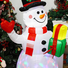 Load image into Gallery viewer, 1.5M Christmas Inflatable Set EU/US/UK/AU Santa Snowman LED Air Blown Figure Waterproof Outdoor Garden Christmas Yard Holiday Decor
