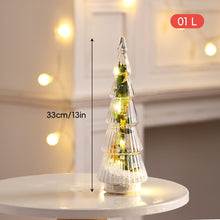 Load image into Gallery viewer, Tabletop LED Christmas Tree Night Light Realistic Pine Needles Christmas Holiday Home Bedroom Decor Gift for Family Christmas Lights
