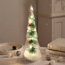 Load image into Gallery viewer, Tabletop LED Christmas Tree Night Light Realistic Pine Needles Christmas Holiday Home Bedroom Decor Gift for Family Christmas Lights
