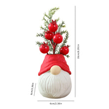 Load image into Gallery viewer, Christmas Gnome Santa Snowman Figure Resin Christmas Ornament Tabletop Decoration For Christmas Collector Holiday Ornament Gift
