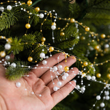 Load image into Gallery viewer, Christmas Garland Chain Beads 10-meter Bead String Lightweight &amp; Flexible Christmas Tree Shop Window Display Home Holiday Decor
