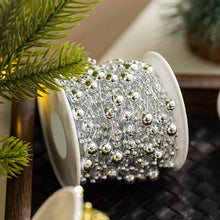 Load image into Gallery viewer, Christmas Garland Chain Beads 10-meter Bead String Lightweight &amp; Flexible Christmas Tree Shop Window Display Home Holiday Decor
