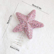 Load image into Gallery viewer, Pink Christmas Tree Decor Elegance Sparkly &amp; Plush Creativity Foam Christmas Ball Luxury Xmas Hanging Decoration Door Hanging Ornament
