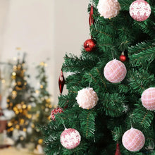 Load image into Gallery viewer, Pink Christmas Tree Decor Elegance Sparkly &amp; Plush Creativity Foam Christmas Ball Luxury Xmas Hanging Decoration Door Hanging Ornament
