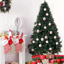 Load image into Gallery viewer, Pink Christmas Tree Decor Elegance Sparkly &amp; Plush Creativity Foam Christmas Ball Luxury Xmas Hanging Decoration Door Hanging Ornament
