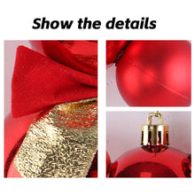 Load image into Gallery viewer, Cute Bear Ball Christmas Tree Hanging Ornament DIY Festive Atmosphere Holiday Home Decor Party Supplies
