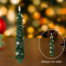 Load image into Gallery viewer, Simulation Christmas Tree Electronic Candle Artificial Flameless Remote Control Christmas Home Tabletop Centerpiece Ambient Lighting Decor
