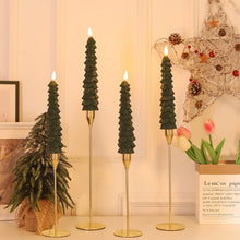 Load image into Gallery viewer, Simulation Christmas Tree Electronic Candle Artificial Flameless Remote Control Christmas Home Tabletop Centerpiece Ambient Lighting Decor
