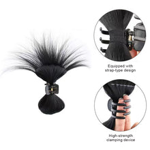 Load image into Gallery viewer, Synthetic Women Half-tie Hair Claw Lazy Head Clip Wig Catch Clip High Ponytail Hair Claw Clip on Ponytail Extensions for Women
