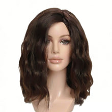 Load image into Gallery viewer, Wig Men's Shoulder-length Curly Hair Handsome Corn Hot Fashion Synthetic Fiber High Temperature Silk Wig Full Head Cover
