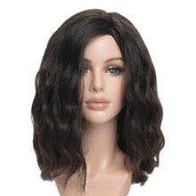 Load image into Gallery viewer, Wig Men's Shoulder-length Curly Hair Handsome Corn Hot Fashion Synthetic Fiber High Temperature Silk Wig Full Head Cover
