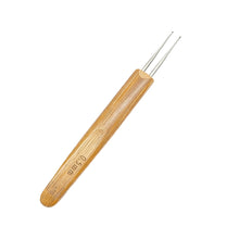 Load image into Gallery viewer, 0.5mm/0.7mm Dreadlock Crochet Hook Wood Crochet Needles Hair Dreadlocks Tool for Braid Craft Hair Crocheting Needles Set
