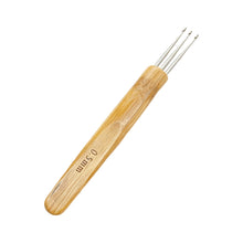 Load image into Gallery viewer, 0.5mm/0.7mm Dreadlock Crochet Hook Wood Crochet Needles Hair Dreadlocks Tool for Braid Craft Hair Crocheting Needles Set
