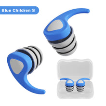 Load image into Gallery viewer, Silicone Sound Blocking Earplugs Waterproof Silicone Ear Protector Reusable Noise Reduction for Pool Bath Showering Surfing
