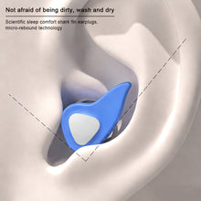 Load image into Gallery viewer, Silicone Sound Blocking Earplugs Waterproof Silicone Ear Protector Reusable Noise Reduction for Pool Bath Showering Surfing
