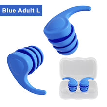 Load image into Gallery viewer, 1pair Soft Anti Noise Silicone Earplugs Swimming Ear Plugs Isolation Interference for Work Sleeping Surf Comfort Ear Protector
