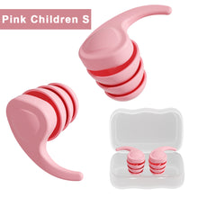 Load image into Gallery viewer, 1pair Soft Anti Noise Silicone Earplugs Swimming Ear Plugs Isolation Interference for Work Sleeping Surf Comfort Ear Protector
