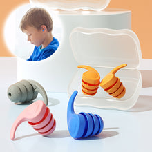 Load image into Gallery viewer, 1pair Soft Anti Noise Silicone Earplugs Swimming Ear Plugs Isolation Interference for Work Sleeping Surf Comfort Ear Protector
