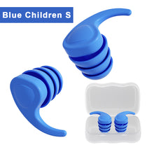 Load image into Gallery viewer, 1pair Soft Anti Noise Silicone Earplugs Swimming Ear Plugs Isolation Interference for Work Sleeping Surf Comfort Ear Protector
