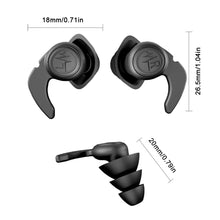 Load image into Gallery viewer, Soundproof Earplugs Three Layer Soft Comfort Silicone Earplugs Noise Reduction Sleep Ear Protection Waterproof Swimming Ear Plug
