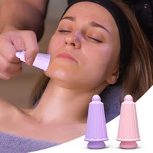 Load image into Gallery viewer, Anti Cellulite Facial Suction Cups Silicone Vacuum Cupping Cups for Face Lighten Dark Spots Household Massage Cup Tool
