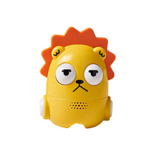 Load image into Gallery viewer, Cute Press Toy Bunny Chick Teddy Bear Little Lion Sound Effect Keychain Cartoon Doll Set Up Desktop Decompression Doll

