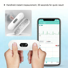 Load image into Gallery viewer, Portable ECG Monitor OLED Bluetooth EKG Cardiaco Heart Monitoring Wearable Electrocardiograma Unlimited Data Storage Share
