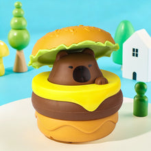 Load image into Gallery viewer, Creative Cute Hamburger Car Toys Children's Inertia Rebound Boys and Girls Press Slide Cartoon Festival Press To Automatically Slide
