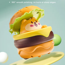Load image into Gallery viewer, Creative Cute Hamburger Car Toys Children's Inertia Rebound Boys and Girls Press Slide Cartoon Festival Press To Automatically Slide
