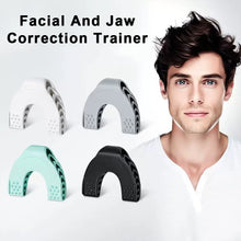 Load image into Gallery viewer, U Shape Facial Jaw Exerciser and Neck Toning Jawline for Men Women Face Muscle Trainin Resistance Double Chin Silicone Exercise
