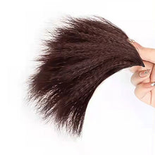 Load image into Gallery viewer, Natural Invisible Fluffy Hair Pads Hair Extension Fluffy Hair Lining of Hair Top Cover Synthetic Seamless Hair Pad for Women
