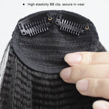 Load image into Gallery viewer, Natural Invisible Fluffy Hair Pads Hair Extension Fluffy Hair Lining of Hair Top Cover Synthetic Seamless Hair Pad for Women
