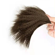 Load image into Gallery viewer, Natural Invisible Fluffy Hair Pads Hair Extension Fluffy Hair Lining of Hair Top Cover Synthetic Seamless Hair Pad for Women
