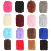 Load image into Gallery viewer, Remy Hair Afro Kinky Curly Hair Strand Braid for African Style Natural Color Synthetic Crochet Hair Extensions Men Women Dirty Braid Hair Clump
