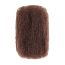 Load image into Gallery viewer, Remy Hair Afro Kinky Curly Hair Strand Braid for African Style Natural Color Synthetic Crochet Hair Extensions Men Women Dirty Braid Hair Clump
