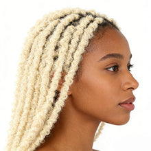 Load image into Gallery viewer, 24Inch Synthetic Butterfly Crochet Hook Wig Hair Distressed Crochet Braids Messy Faux Braiding Women Hair Extensions
