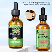Load image into Gallery viewer, Black Castor Oil Healthy Organic Castor Oil Improves Hair Line Toughness Nourishes The Body Skin Hair Massage Moisturizing

