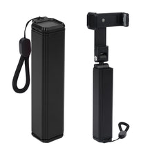 Load image into Gallery viewer, Portable Aluminum Alloy Phone Stand Foldable Rotatable &amp; Telescopic Adjustable Clip Holder Compact Storage for Desk,Car, Outdoor Use,Travel
